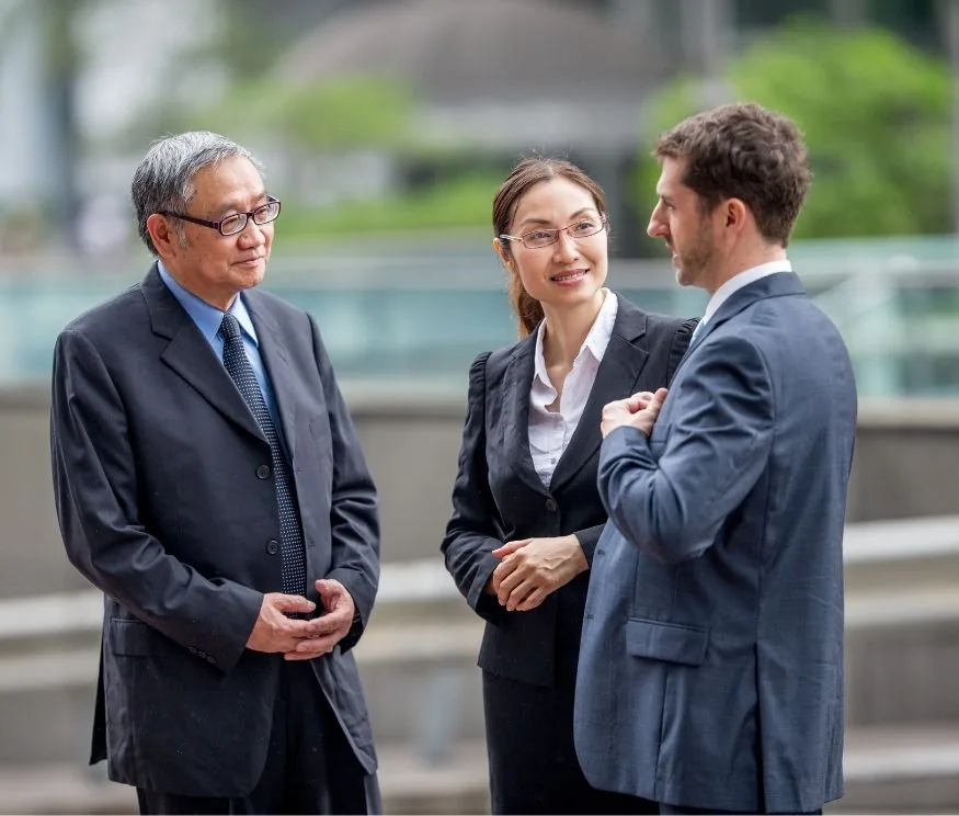 International business meeting